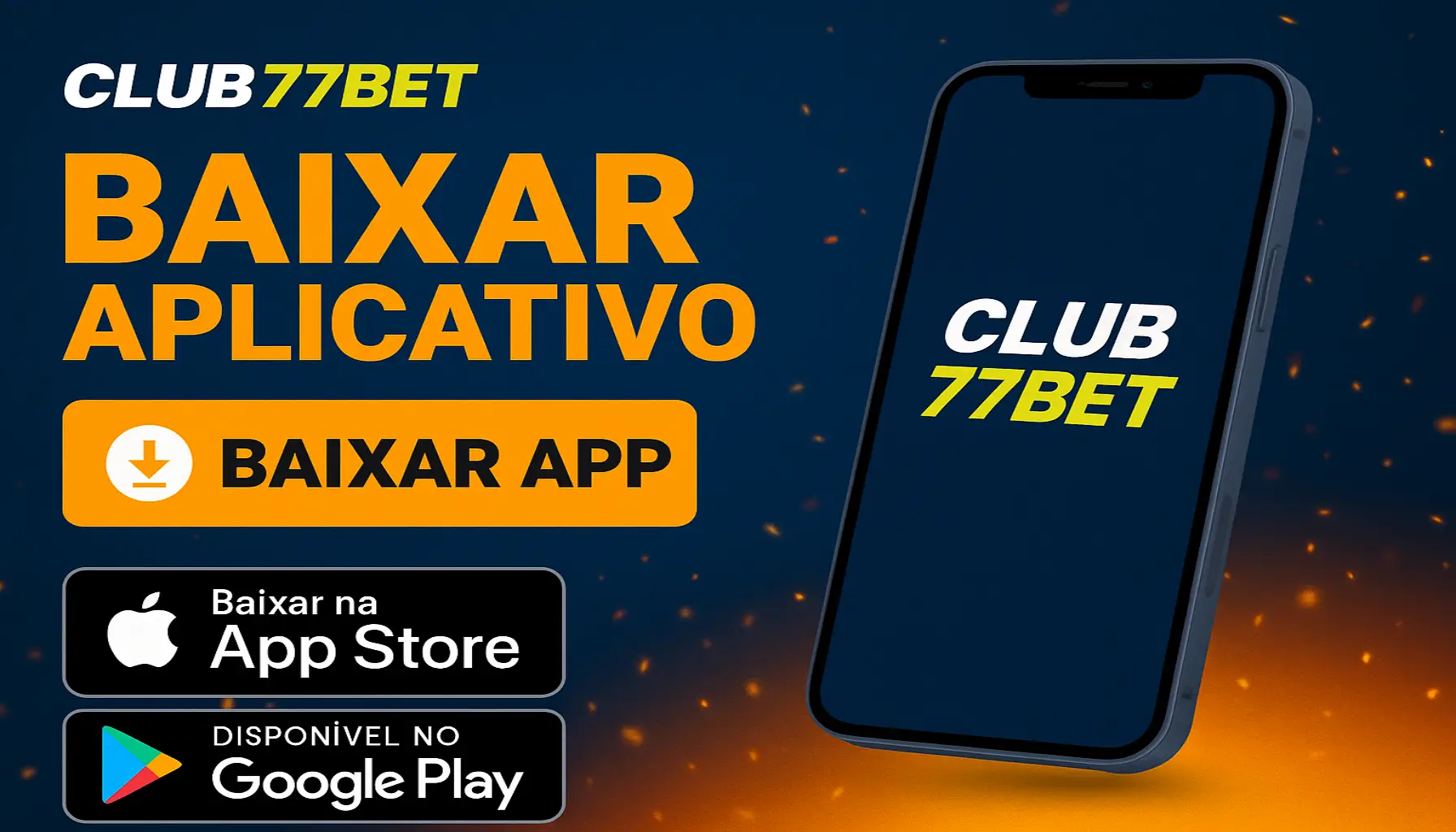 Baixar o CLUB77BET Cassino App
