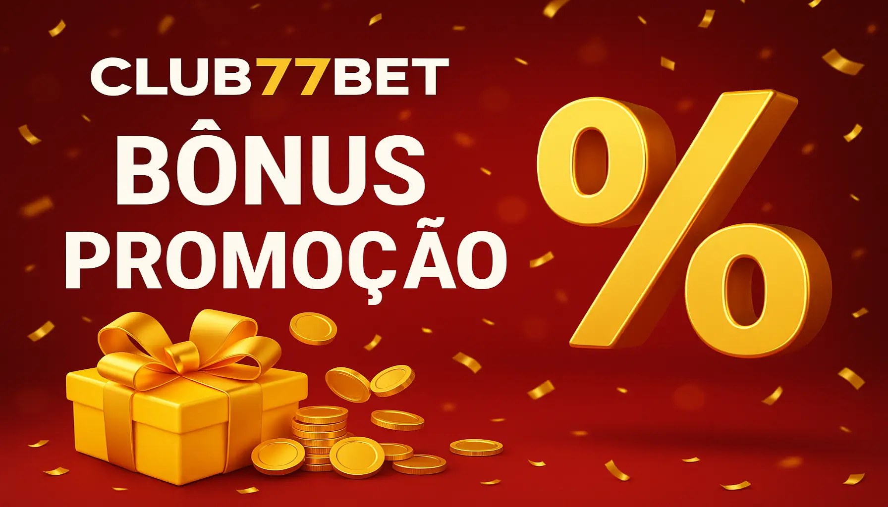 O bônus promocional CLUB77BET é uma ótima maneira de começar sua aventura