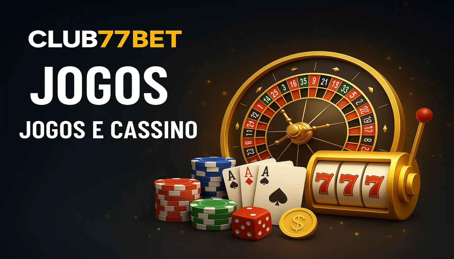 Jogos de cassino online inovadores e emocionantes na CLUB77BET